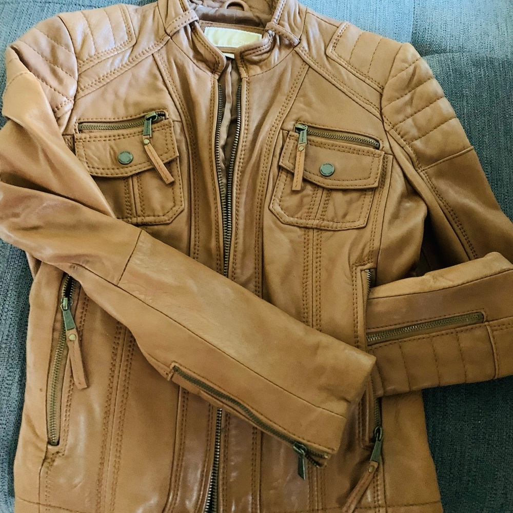 Michael Kors leather jacket